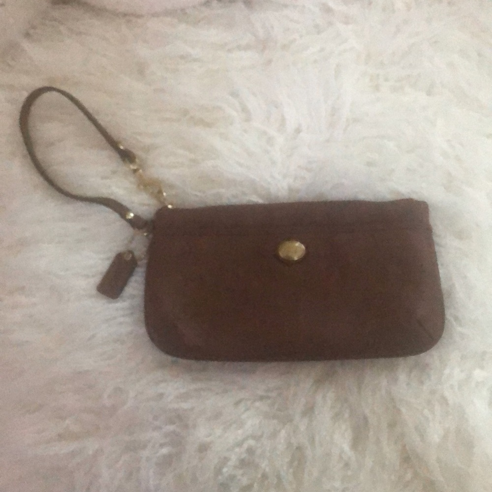 Coach wristlet